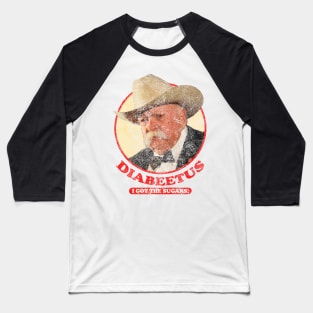 Retro Diabeetus - Wilford Brimley Baseball T-Shirt